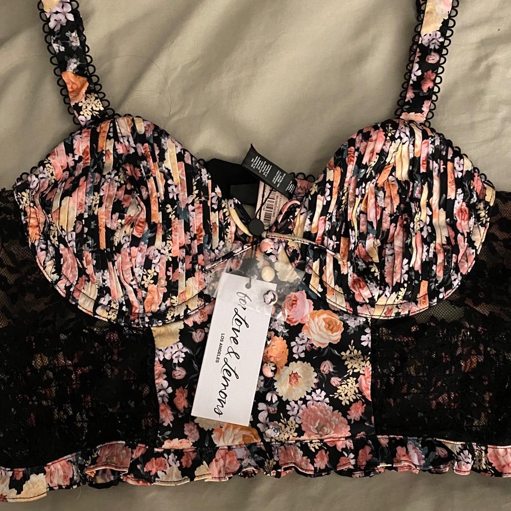 NWT! For Love & Lemons Bustier